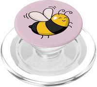 Jelly Bean Bee Cute Candy Animal Pun Art | Funny Sweet Buzz PopSockets PopGrip for MagSafe