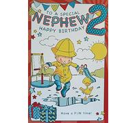 Jelly Beans Activity Card ~ Special Nephew 2nd Birthday. Greeting card