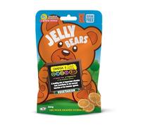 Jelly Bears Omega 3 Multivitamins - 120 Gummies, 2 Month Supply - Orange Flavour- Sugar Free Chewable Multivitamins for Kids