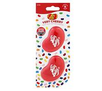 Jelly Belly 15710A 3D Gel Mini Vent Air Freshener Duo Pack-Very Cherry