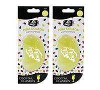 Jelly Belly 2 x Cocktail Classics Car Air Freshener - Pina Colada