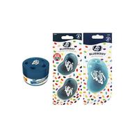 Jelly Belly Blueberry Duo Vent Gel Can & 3D Air Fresheners A1725A