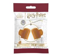 Jelly Belly Butterbeer Chewy Candy Bag - Gluten Free Jelly Beans - Dairy and Fat Free - Sweet Treats for Children of All Ages, 2 x 59 Grams