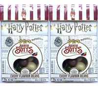 Jelly Belly Candy Company Harry Potter Bertie Bott's Every Flavour Jelly Belly Beans 1.2 OZ (35g) (2 Packs)