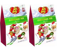 Jelly Belly - Christmas Mix Mini Gable Box, 45g - Assorted Jelly Beans (Pack of 2)