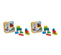Jelly Blox Newbie Kit - Includes 11 Blocks - Toddler & Preschool Building Blocks Kids Can Squeeze, Stretch, Squish - Safety Tested & Ouch-Free - Tactile, Sensory Play Toy for Ages 2 Plus (Pack of 2)