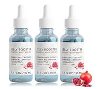 Jelly Booster Pigment Body Potion, Fast Absorbing Scar Removal Serum with Pomegranate & Vitamin B12 Extracts, Promotes Collagen, Improves Dark Spots & Pigmentation for Face & Body (3PCS)