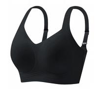 Jelly Bras For Women Uk No Underwire Comfort Wireless Bras Seamless Bralette Full Coverage Jelly Bra Push Up Support Sleep Bralettes For Womens Ladies Soft Tshirt Padded Bra Small To Plus Size