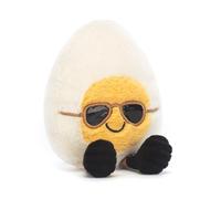 Jellycat Kids Amuseable Chic Boiled Egg Soft Toy 14cm