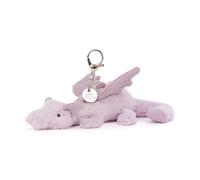 Jelly Cat Laid Lavender Dragon Bag Charm