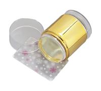 Jelly Clear Nail Stamper Nail Scraper Silicone Nail Art Stamping Kit Nail Art Tools Nail Salon Home French Stamper