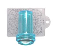 Jelly Clear Nails Stamper Scrapers Silicone Art Stamper Stamping Kits Art Tools Salon Home Nail Stamping Kit