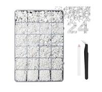 Jelly Color Resin Nails Rhinestones Flatback Decorations 3mm 4mm 5mm 6mm Sizes 1Box Bedazzling Colorful Flatback Resin Nails Rhinestones