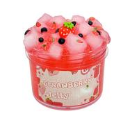 Jelly Cubes | Non-Sticky Kits For Girls - Jellys Cube Crunchy Crystal Stress Relief Super Soft Jellyt Cube Party Favor For Girls Kids Super Soft Sludge Toy