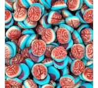 Jelly Filled Brains 1kg Bag, Pouch Halloween Sweets