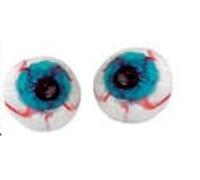 Jelly Filled Skulls & Eyeballs Gummy Sweet Mix Share Bag - 1kg Bag