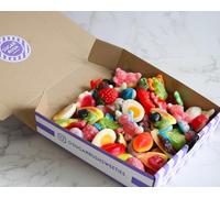 Jelly Filled Sweet Mix 400g-2kg | Viral Pick n Mix Candy, Party, Wedding, Pizza Box, Sugar Rush Sweeties (700g Box)