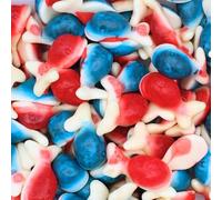 Jelly Filled Whales 1kg Bulk Bag