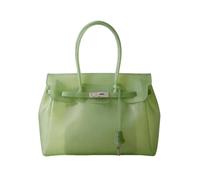 Jelly Firkin Bag, Large TPU Tote with Detachable Shoulder Strap