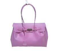 Jelly Firkin Bag, Large TPU Tote with Detachable Shoulder Strap