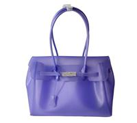 Jelly Firkin Bag, Large TPU Tote with Detachable Shoulder Strap