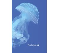 Jelly Fish Notebook: college ruled single subject jelly fish themed notebook