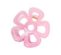 Jelly Flower Claw - Jelly Hair Claw Clips | Strong Hold Hair Snap Clips, Artistic Floral Hair Clips Stylish For Thin & Thick Hair