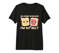 Jelly Funny Peanut Butter Home Schooled Premium T-Shirt