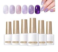 Jelly Gel Nail Polish Set | Professional Sheer Nail Polish Gel 7ml,Wear-Resistant Manicure Accessories for Beginners Enthusiasts Professionals
