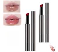 Jelly Gloss Lipstick,Mirror Hydrating Lip Gloss, Lip Glaze Jelly Lipstick,Long Lasting Moisturizing, Waterproof Non-Fading Lipstick Lip Gloss