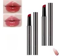 Jelly Gloss Lipstick,Mirror Hydrating Lip Gloss, Lip Glaze Jelly Lipstick,Long Lasting Moisturizing, Waterproof Non-Fading Lipstick Lip Gloss