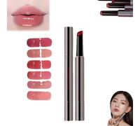 Jelly Gloss Lipstick,Moisturizing Lip Jelly,Lip Glaze Jelly Lipstick,High Shine & Plunping Lip Glow,Long-Lasting Lipstick Gloss,mini Lipstick,Nature Not Thick For All Skin(MJ02)