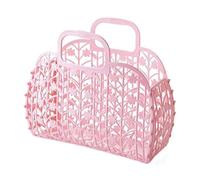 Jelly Handbag for Jelly Tote Bag | Removable Versatile Beach Tote For,Fashion Travel Beach Bag, Portable Jelly Basket for Beach, Daily Life, Pink, Se référer à la description