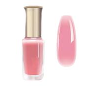 Jelly Nail Polish,Translucent Pink Nail Polish Quick Dry - Long Lasting Nude Pink Nail Varnish - Breathable Water Based Natural Neutral Color Nail Varnish,French Manicure Chip Resistant for Women