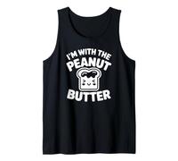 Jelly Peanut Butter Funny Matching Couple Best Friend Tank Top
