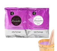 Jelly Pedicure Packs | Portable Spa Pedicure Foot Soak | 40g Crystal Mud - Crystal Jelly Pedicre Relaxing Bath Salts, Relaxing Spa Soak For Feet