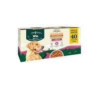 Jelly Perfect Portions 40pk - Includes: 20 X Beef & Carrots, 10 X Chicken & Peas, 10 X Lamb & Green Beans - It's The Food Generations Of Our Dogs Have Grown Up With