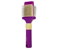 Jelly Pet Double Sided Dog Slicker Brush, Longer Pins, Flexible Head, Fine/Coarse Sides, Removes Unwanted Tangles, Medium, Pink