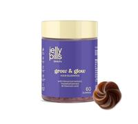 Jelly Pills Anti-Hair Loss Gummies with Maidenhair Extract, Oleanolic Acid & Horsetail - 60 Vegan Gummies - No Added Sugars - Raspberry Flavor - Strengthens Hair