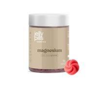 Jelly Pills High Strength Magnesium Gummies 180 mg Citrate + Vitamin B6 - 70 Vegan Gummies - No Added Sugar - Berry - Reduces Tiredness & Fatigue