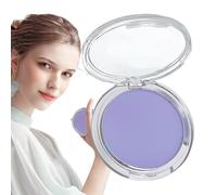 Jelly Pressed Setting Powder - Setting Powder Makeup | 60g Powderless Face Pressed - Oil Control Beauty Makeup Art Tool For Girls Ladies, Long-lasting Full Coverage