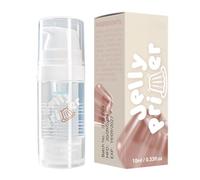 Jelly Primer - Facial Moisturizer | 0.3 Fl Oz Gelatin Primer, Moisturizing Skin Primers, Power Grip Jellys Primers, Lightweight, Softening & Long-Lasting Moisturizer, Suitable For Pair