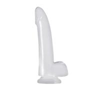 Jelly Rancher - 5" Smooth Rider Dong - Clear