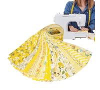 Jelly Roll Fabric 100% Cotton - Quilting Fabrics Soft Colorful Printed Sewing Fabrics, Jelly Roll Fabric Strips for Quilting - Crafting, and Sewing,14 Vintage Floral 2.5 X 20 Inch Precuts