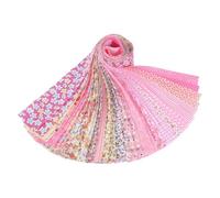 Jelly Roll Fabric Strips, Pre-Cut Cotton Strips Bundles for Crafts, Sewing Accessories for Cushion Covers, Scrapbooking, Dresses, Doll Dresses, Tablecloths