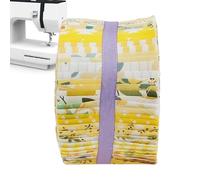 Jelly Roll Fabric Strips Quilting Bundle - Pre Cut Cotton Craft Strips Set | Sewing Material for Doll Clothes Cushions Tablecloth Bags Scrapbooking Project