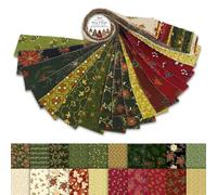 Jelly Roll Fabrics for Quilting 40 Strip 2.5" Cotton Strips Bundles, Perfect Quilting Fabric for Craft Project, Cotton Strips for Home Décor, Blanket, Precut Quilt Fabirc, Rugs - Mery & Bright