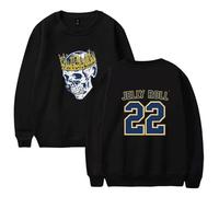 Jelly Roll Sweatshirts Unisex Crew Neck Long Sleeve Tops Mens Womens Harajuku Casual Oversized Pullover Sweatshirts Fashion Clothing XXS~4XL-Black||M