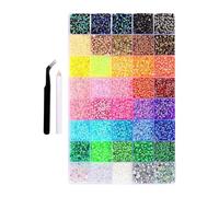 Jelly Shining Resin Flat Back Rhinestones Multiple Size for Nails Art Fashion Projects 15Grid / 24Grid / 28Grid / 40Grid Unguis Art Diamonds