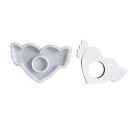 Jelly Shots Decors Silicone Molds Fondant Desktop Handmade Decorations Heart Shape Silicone Heart Shape Decoration Molds